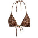 Verdelimon MOA bikini top in leopard print, featuring a stylish design with adjustable straps and a flattering fit.