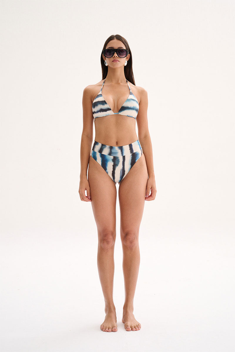 RIO BIKINI BOTTO IN PRINT AZUL