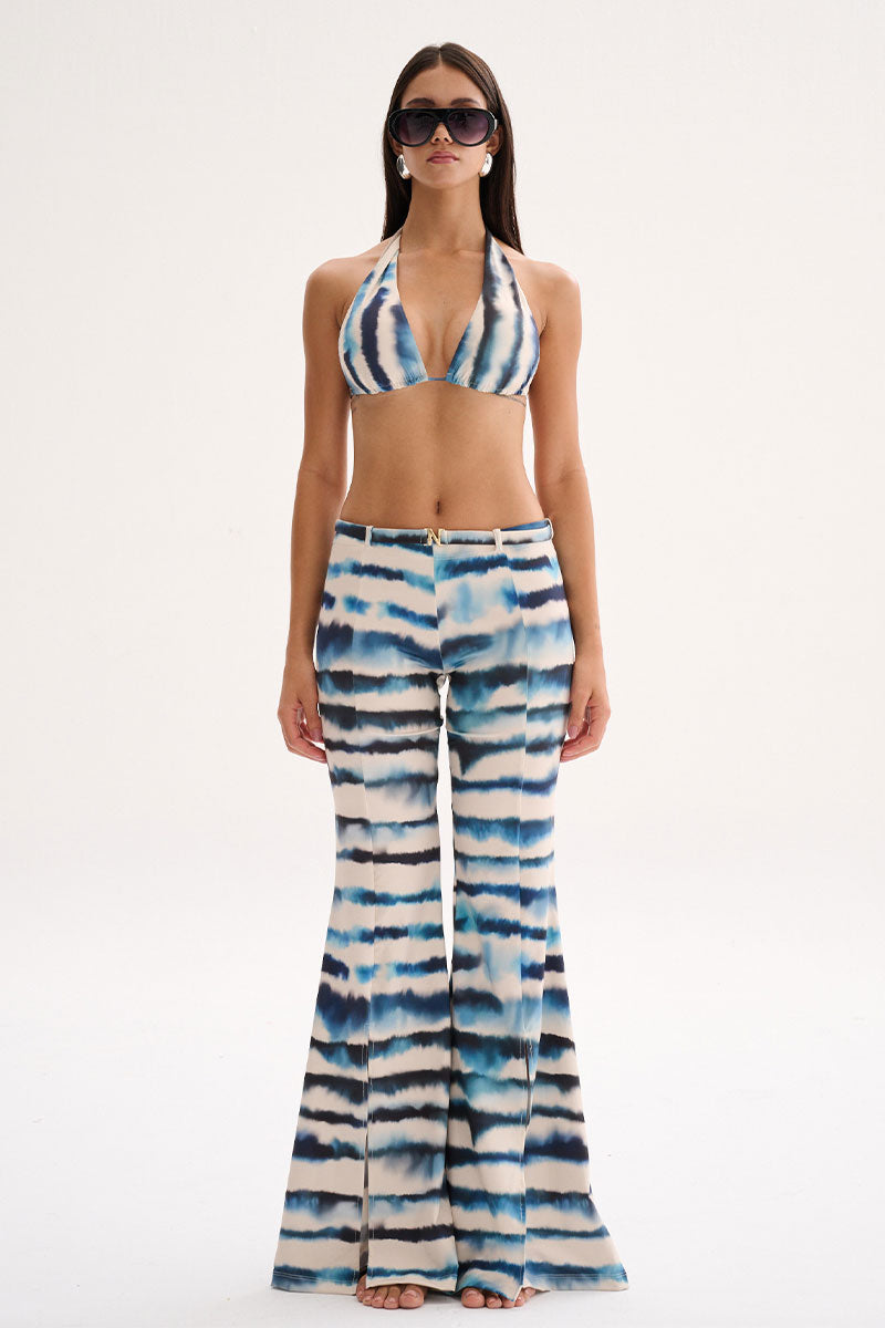 JAGGER PANT IN PRINT AZUL