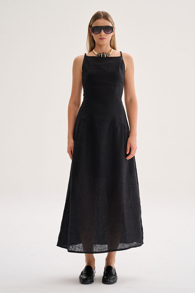 ANNIE DRESS IN BLACK