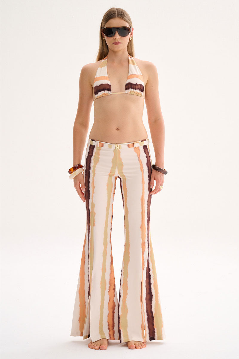JAGGER PANT IN PRINT NARANJA