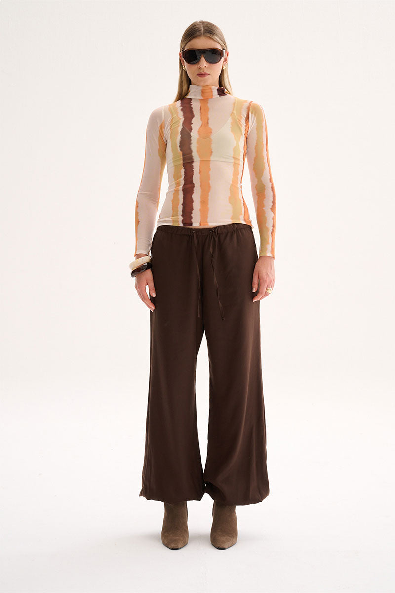 CHLOE PANT IN BROWN