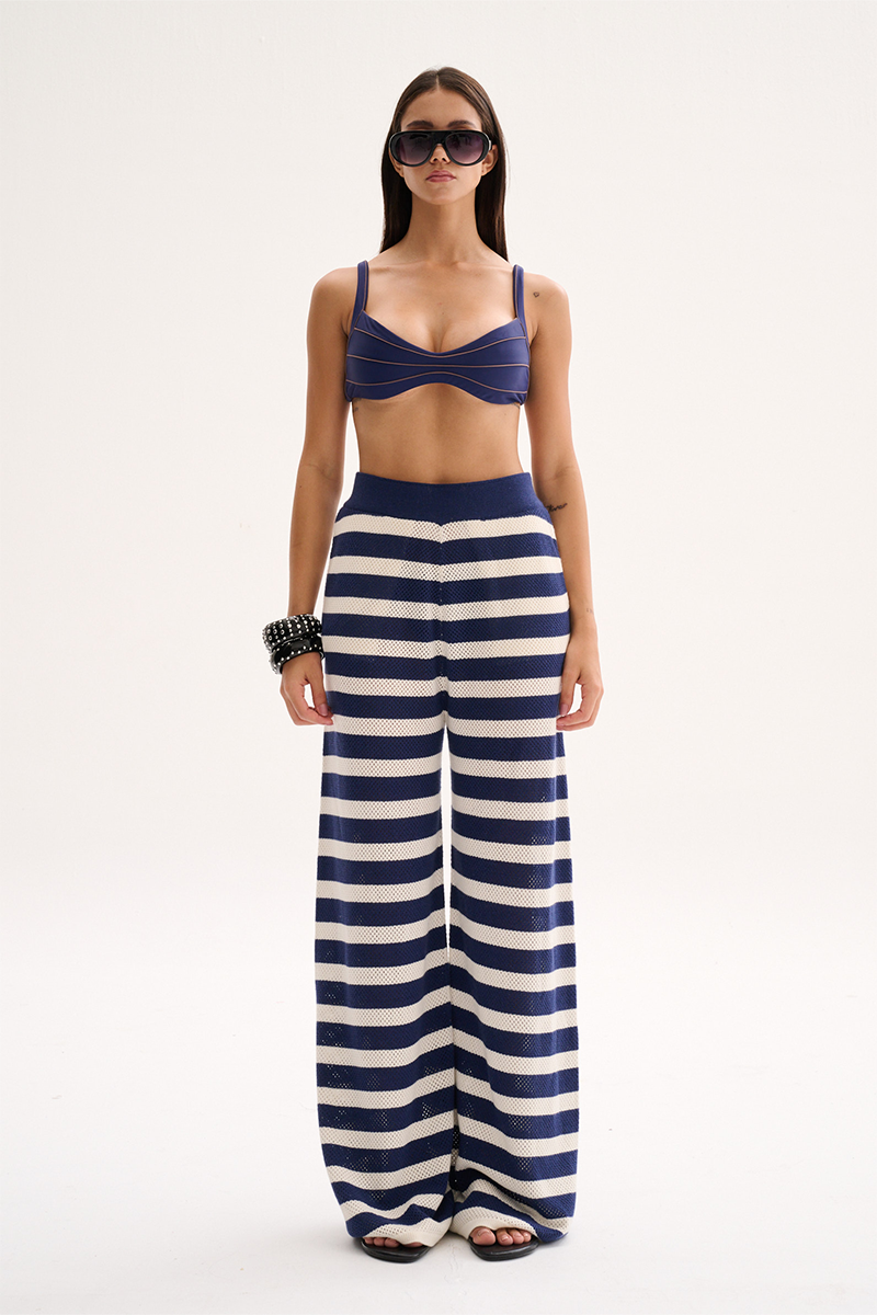 AURORA PANT IN PRINT AZUL