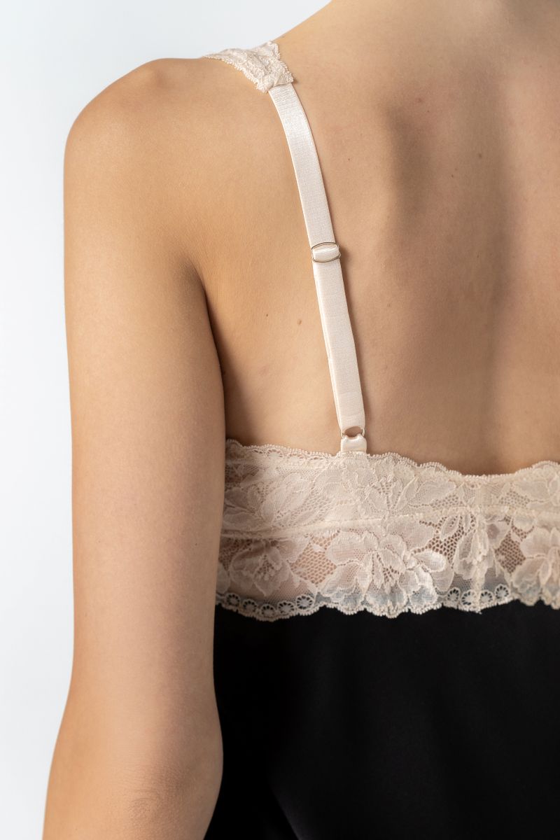 CULT MIA X NK IMODE MORGAN BUST SUPPORT CHEMISE IN BLACK - CULT MIA