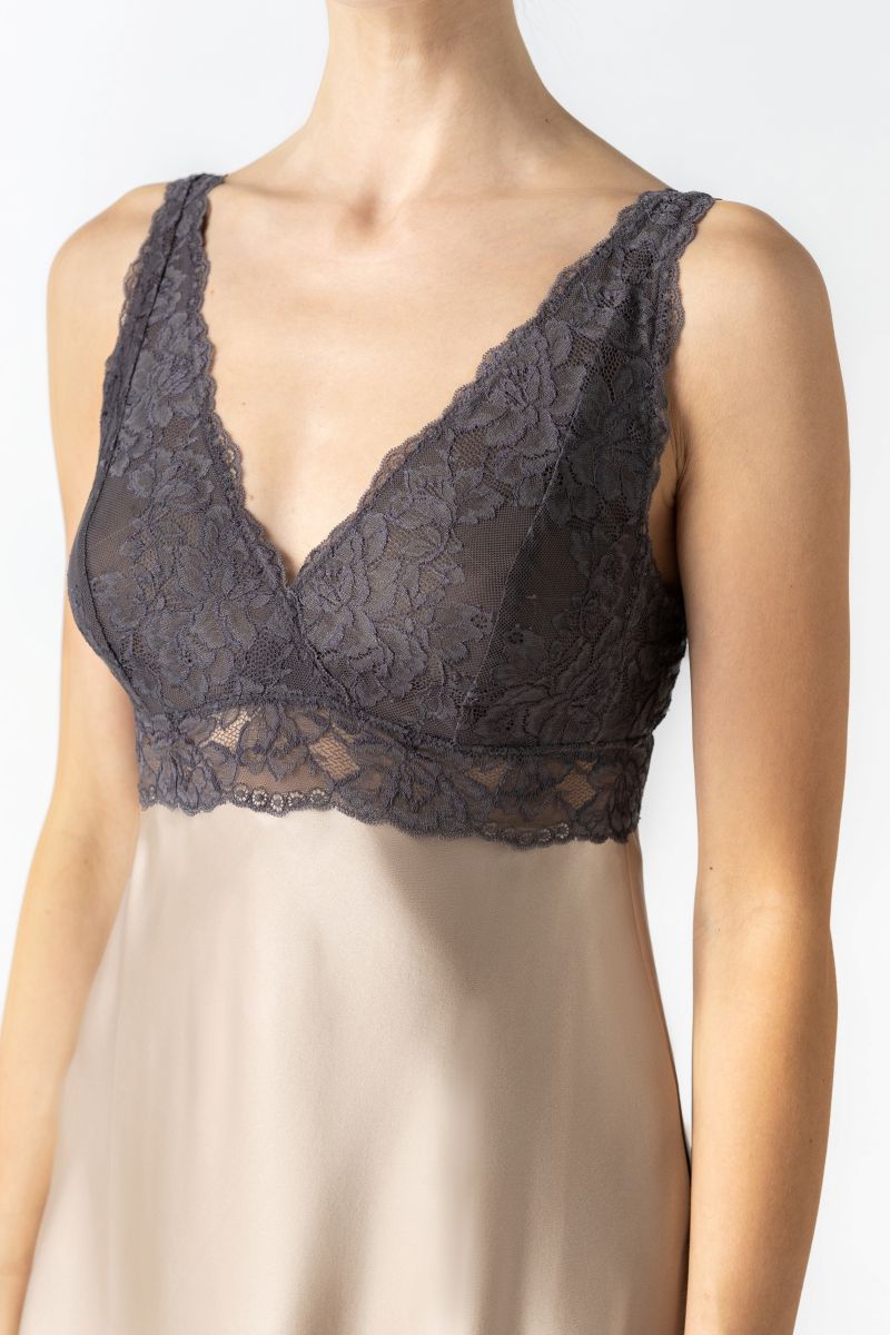 CULT MIA X NK IMODE MORGAN BUST SUPPORT CHEMISE IN BRASS - CULT MIA