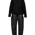 Black Morgan co-ord set by Deme By Gabriella, featuring a matching top and pants ensemble for stylish casual wear.