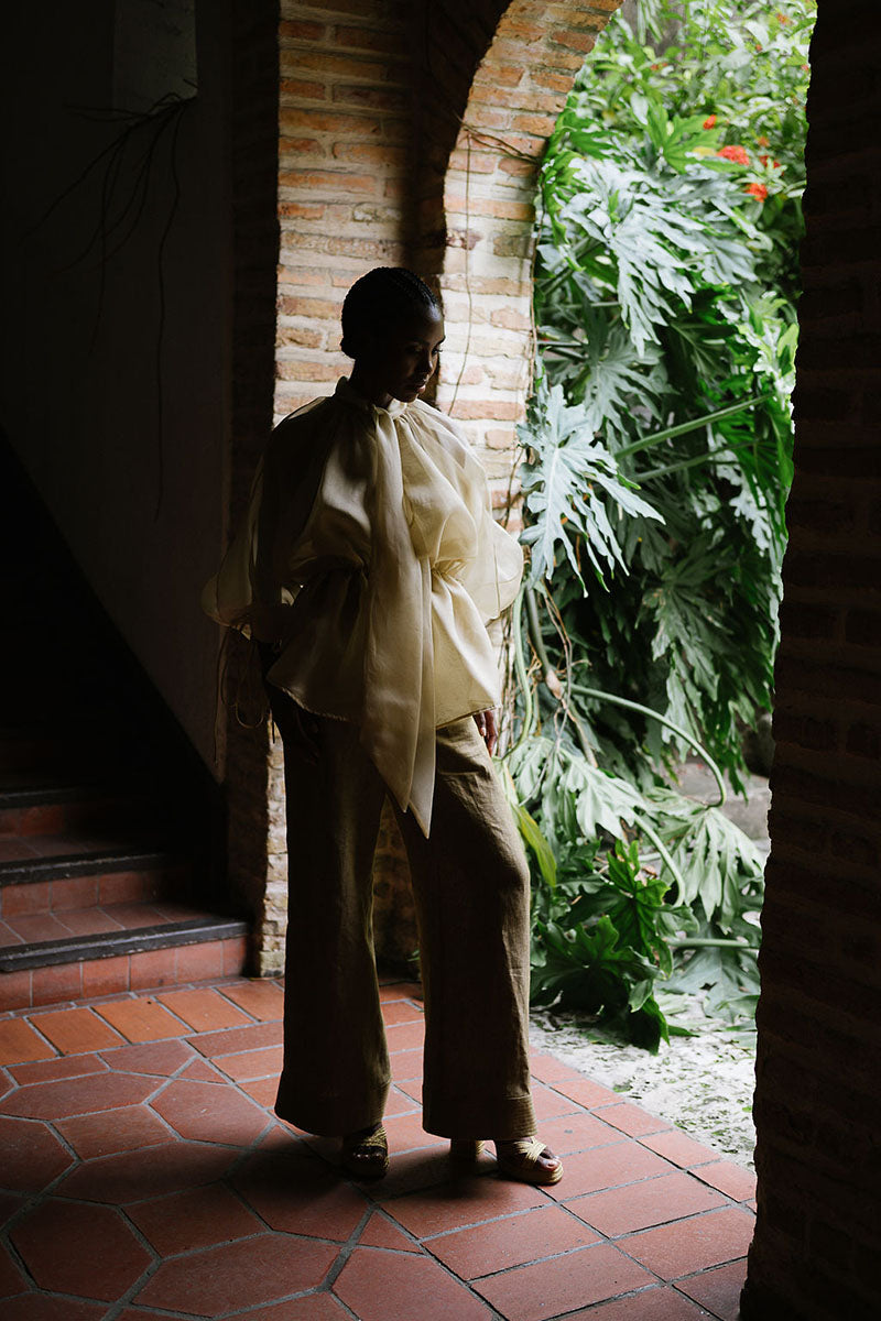 MOUSA TOP IN MARZIPAN - CULT MIA