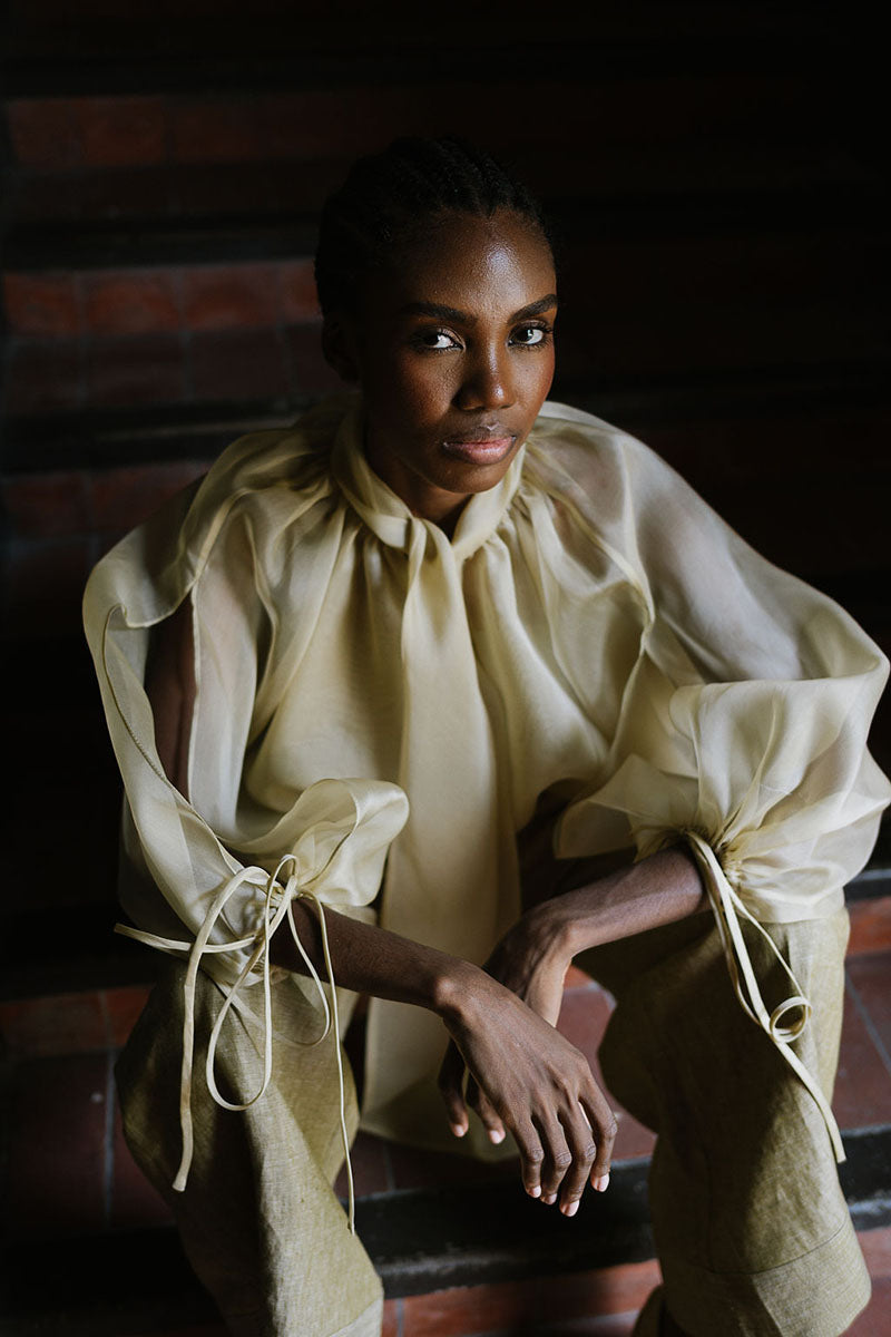 MOUSA TOP IN MARZIPAN - CULT MIA