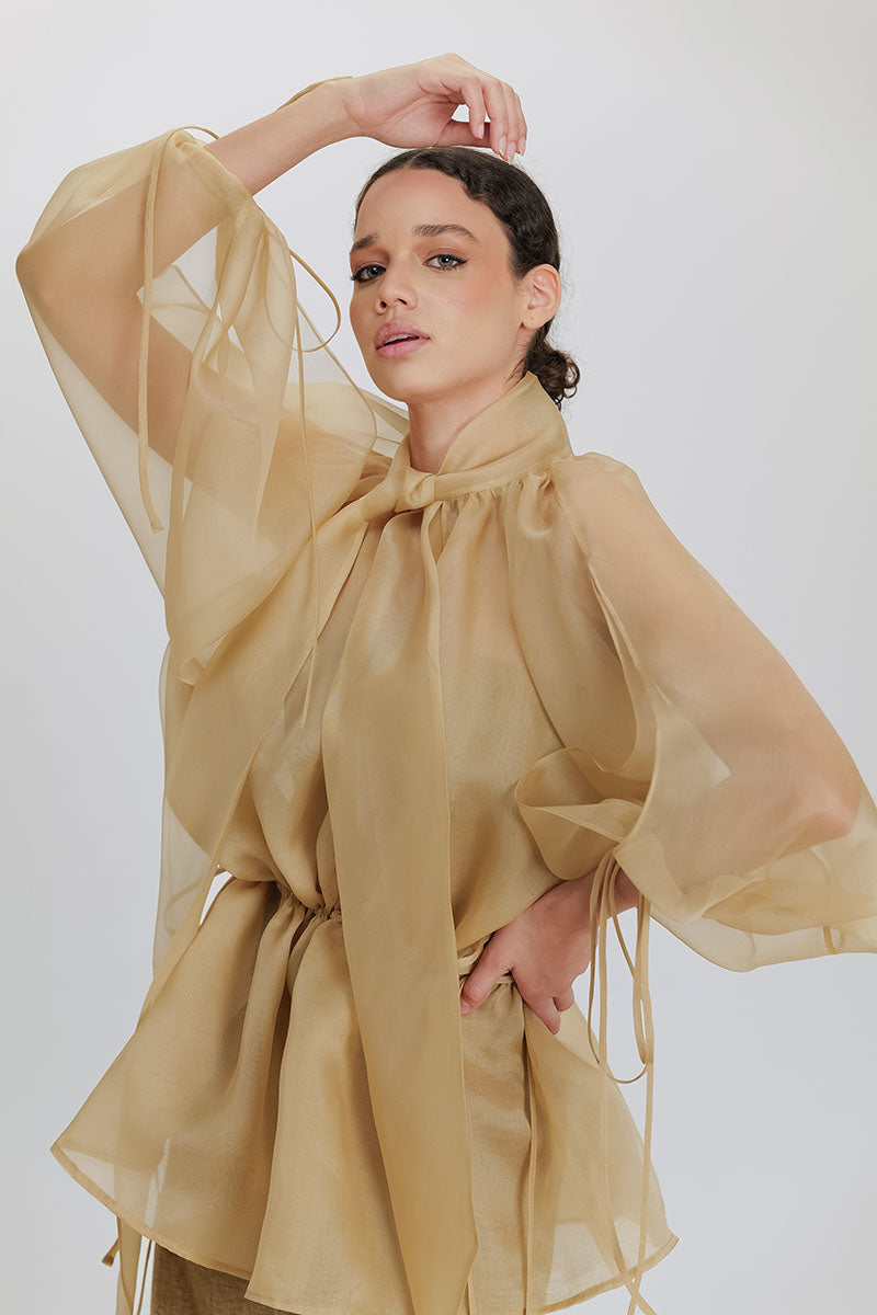 MOUSA TOP IN MARZIPAN - CULT MIA