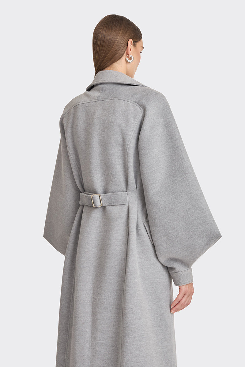 MS. DOLL GRAY COAT - CULT MIA