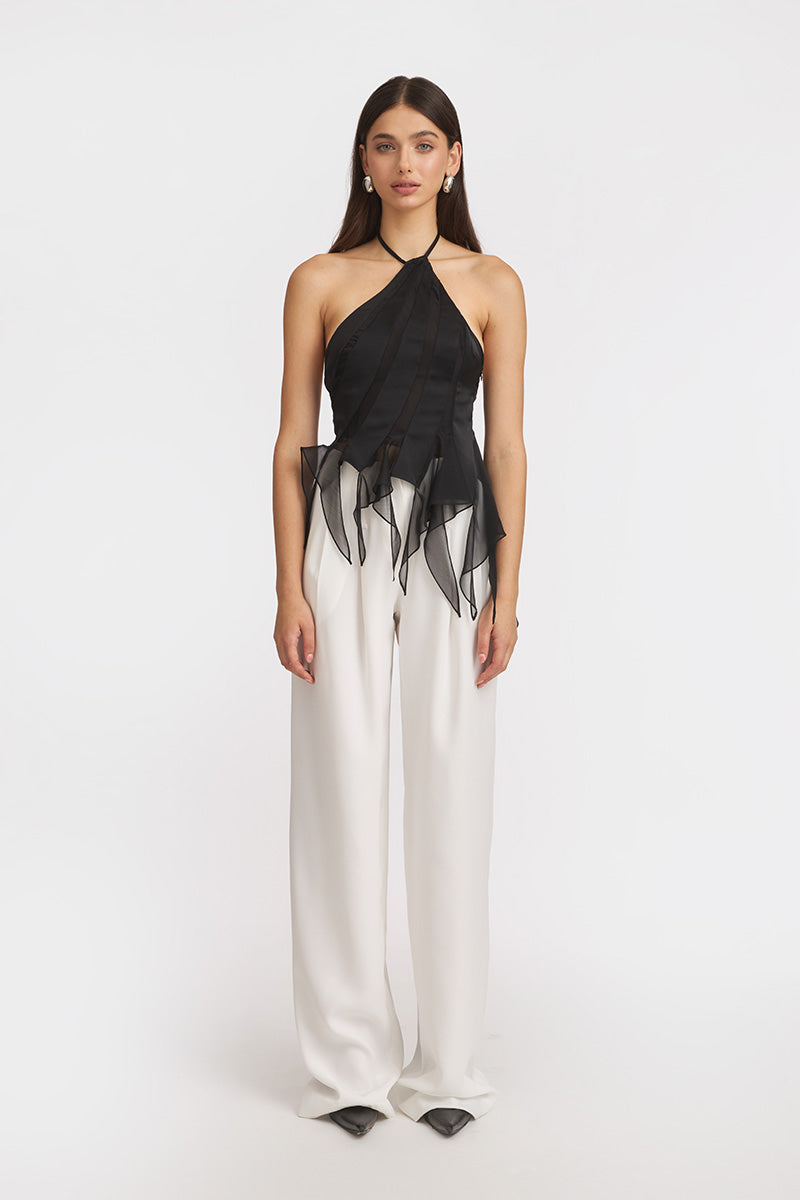 MS. DRAGON BLACK MINI TOP - CULT MIA