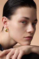 Golden MUZO STUDIOS earrings by Fenomena, stylish and elegant jewelry with a sleek, modern design.