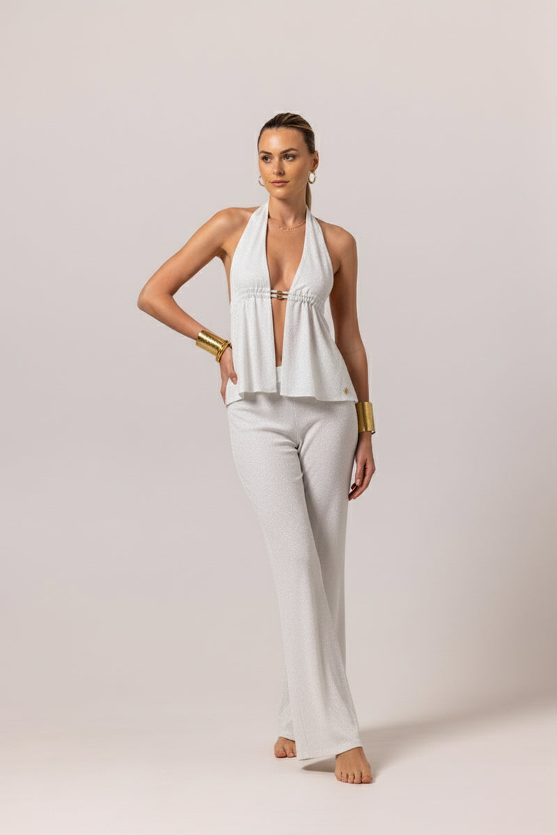 MYANA PANTS IN WINTER LUREX - CULT MIA