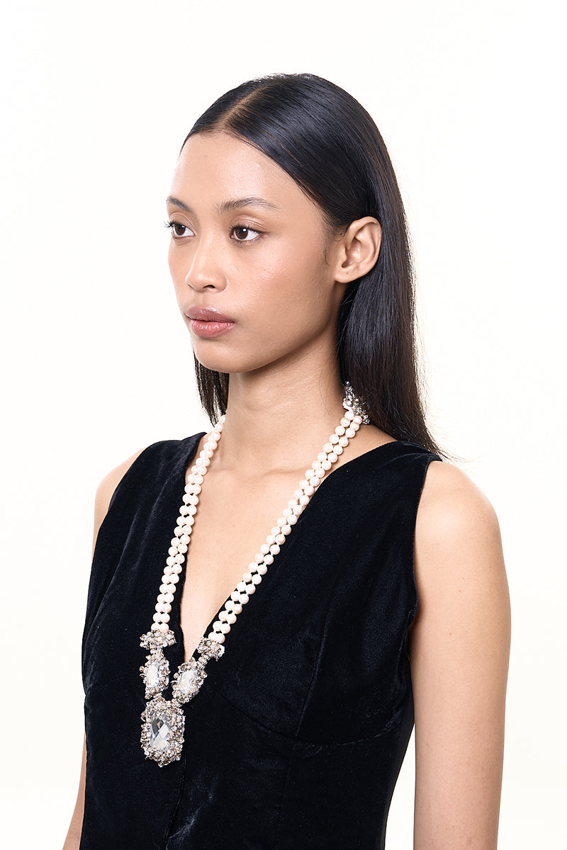 ARIA PEARLS NECKLACE - CULT MIA
