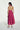 CARRIE BERRY PINK LINEN MAXI DRESS - CULT MIA