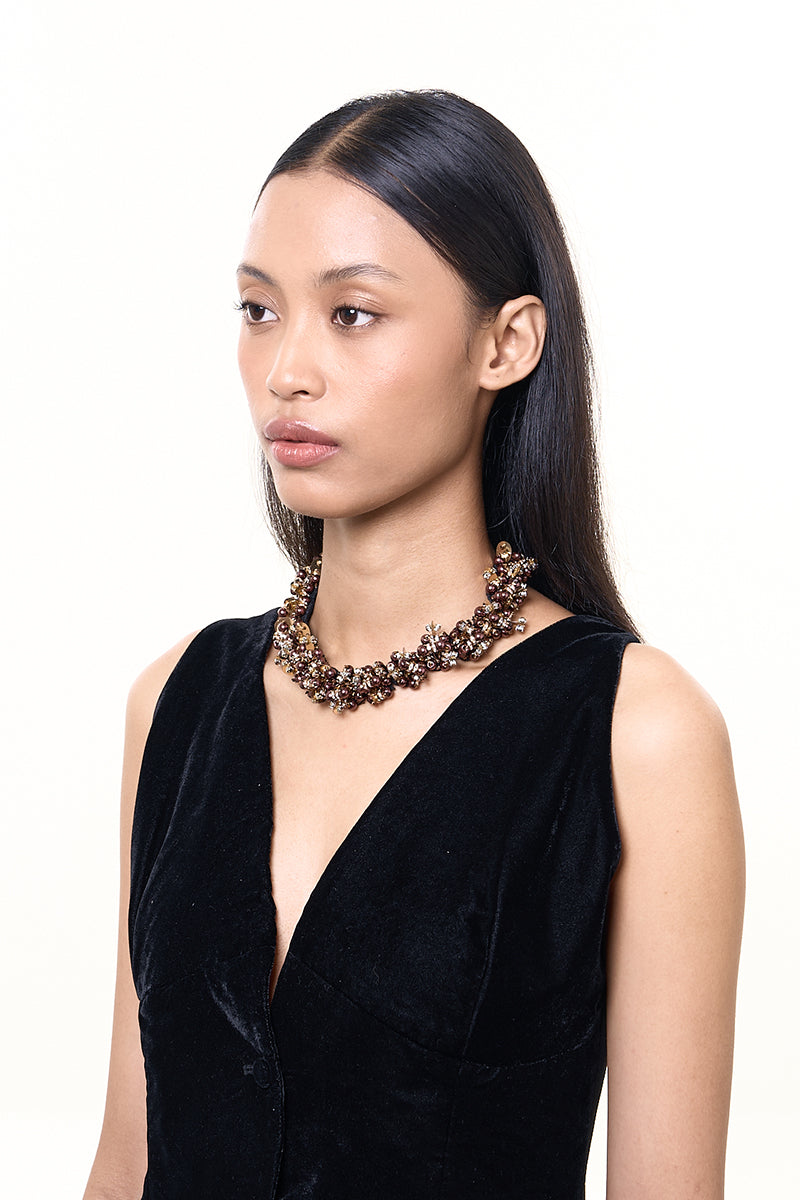 CLEORA GOLD NECKLACE - CULT MIA