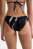 Nelblu Morpho Top bikini in black, featuring a stylish and supportive bikini top with adjustable straps, ideal for beach or pool.