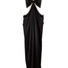 Nur Karaata Alice Pearl maxi dress featuring elegant pearl accents and flowing fabric, perfect for sophisticated occasions.