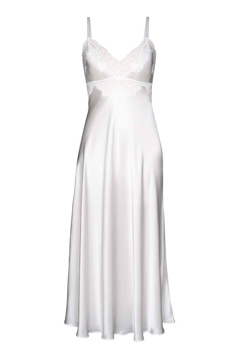 MORGAN VINTAGE LONG SILK GOWN - CULT MIA