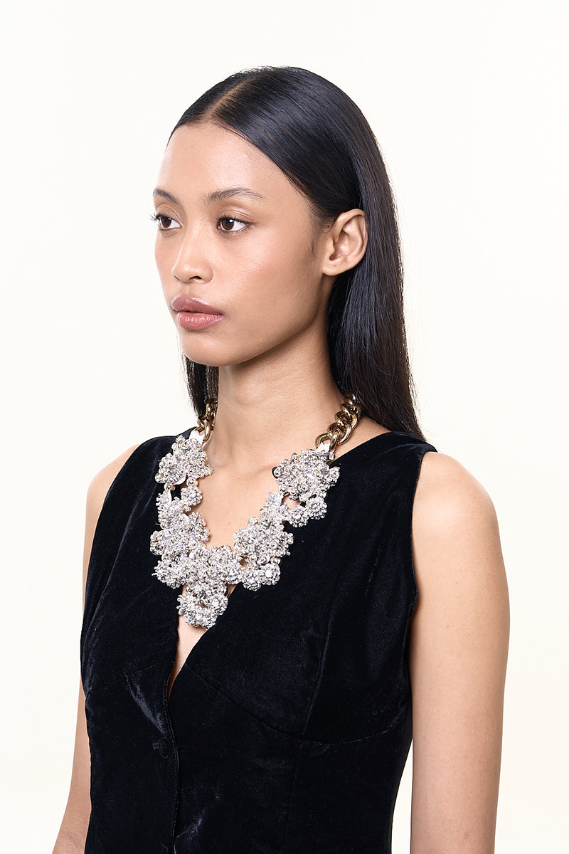 MADELINE SILVER NECKLACE - CULT MIA