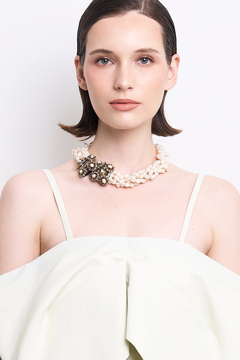 VERITY PEARLS NECKLACE - CULT MIA