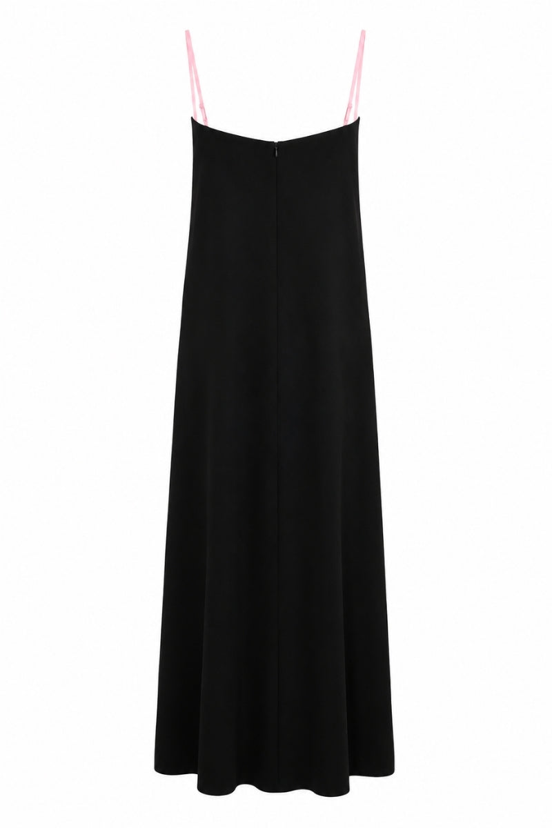Elegant strapless Siena gown by Nihan Peker, featuring a flowing silhouette and intricate detailing, perfect for formal occasions.