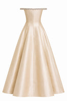 Elegant Nihan Peker Aminna Ballgown with intricate detailing, full-length gown perfect for formal occasions.