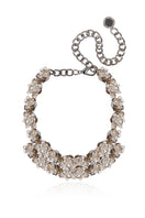 Silver wheat necklace by Aidan & Ice featuring a delicate wheat design on a sleek chain.