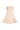 MINI-ROBE EN TULLE TRANSPARENT NUDE AVEC BRODERIE DE CRISTAUX