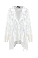 Maz Manuela Álvarez NUNO mesh felt shirt featuring a lightweight, textured fabric with a modern, stylish design.