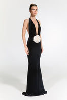 Nur Karaata Alhambra gown featuring elegant fabric and detailed design, perfect for formal occasions.