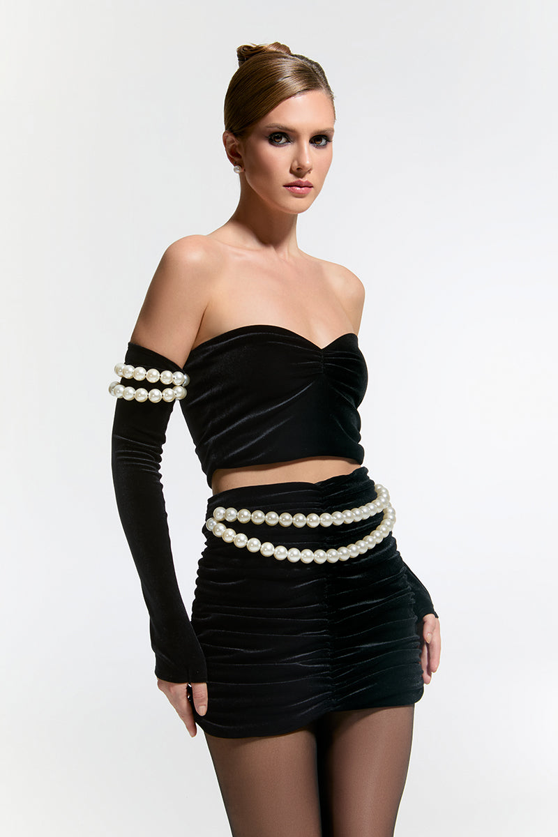 DOVER TOP AND SKIRT SET - CULT MIA