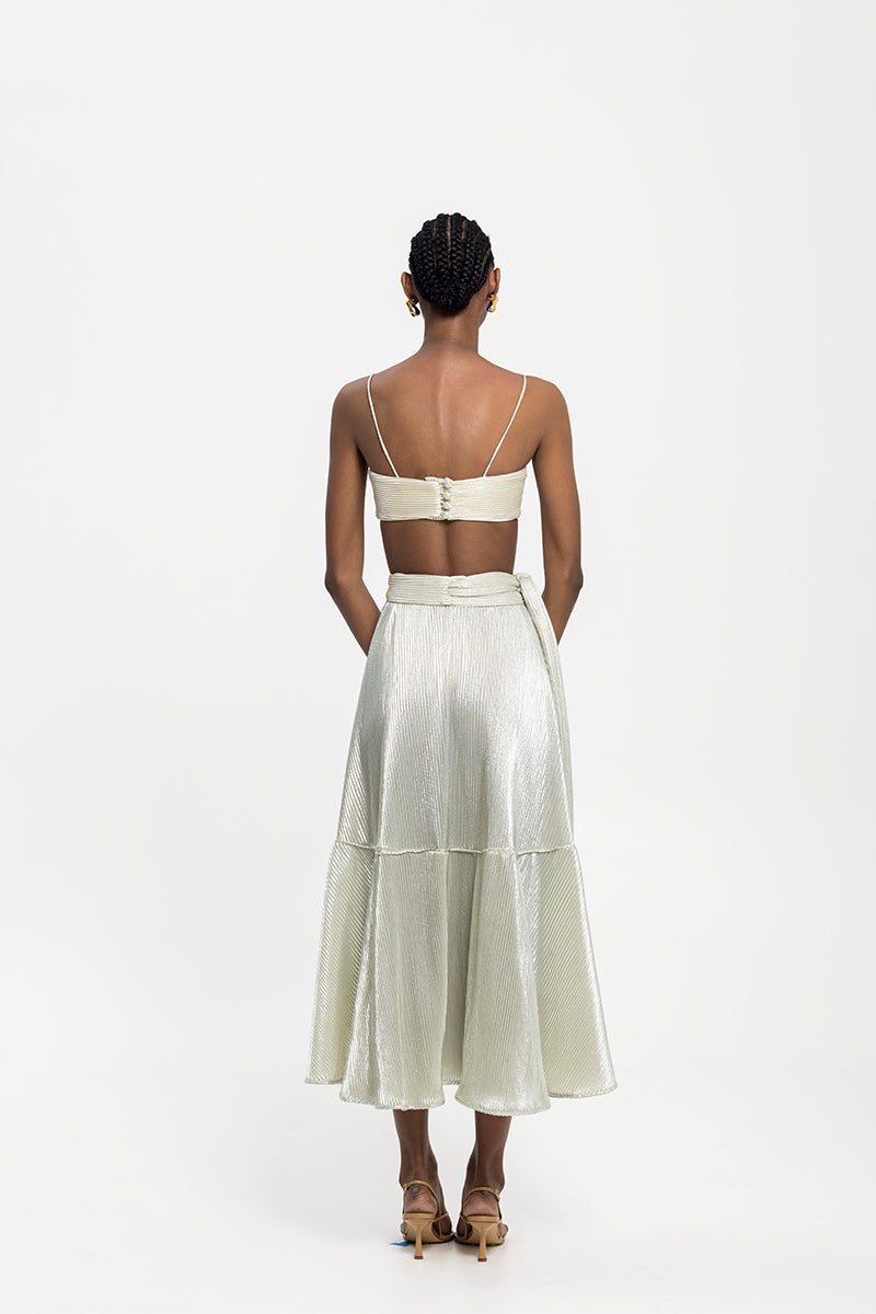 NÁCAR TOP IN SILVER LINING OMBRE - CULT MIA