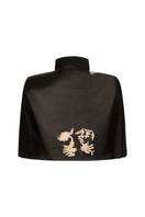 Nadya Shah Cape Victoire jacket shown in a stylish, elegant design with tailored fit and neutral color.