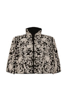 Nadya Shah Cape Anais jacket featuring a stylish, elegant design with a flowing fabric and sophisticated silhouette.