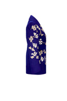 Nadya Shah Lily Fleur de Creasier jacket, stylish women's jacket with floral pattern and tailored fit, detailed close-up image.