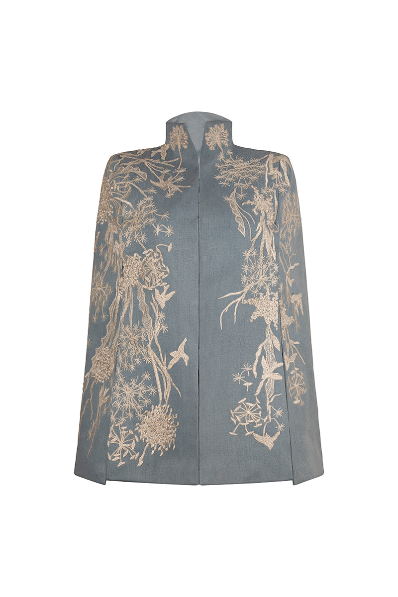 GABRIEL IN DENIM DREAM CAPE - CULT MIA