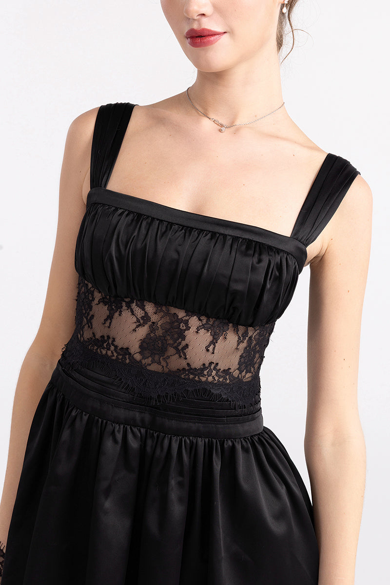 jacqueline satin dress Backless Feather Trim Halter Satin High Neck, Jacqueline Feathered Mini Dress in Champagne, Size L, For Bachelorette Or Cocktail