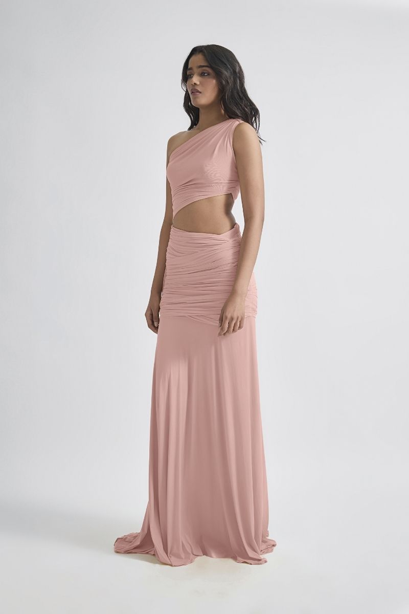 Narcisa maxi gown by Deme By Gabriella featuring a flowing silhouette and elegant design, shown in Narcisa_P_3.jpg
