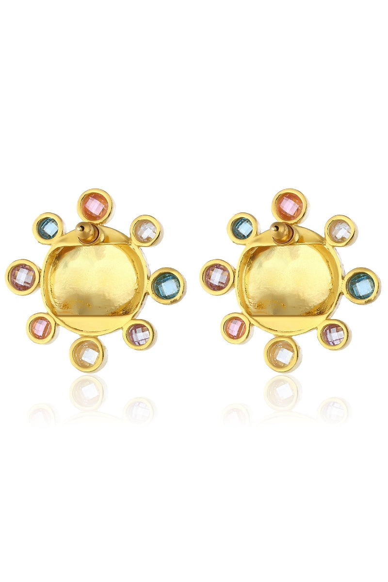 NEPTUNE EARRINGS IN PASTEL MULTICOLOR - CULT MIA