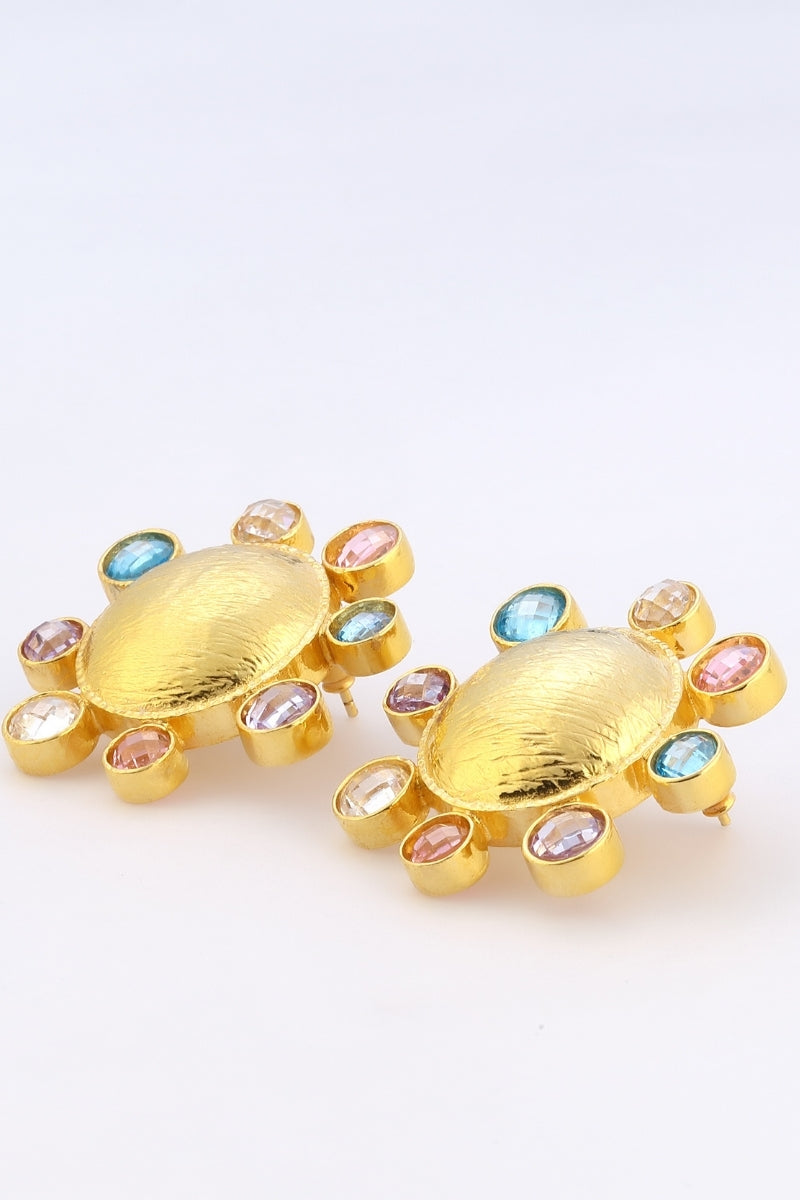 NEPTUNE EARRINGS IN PASTEL MULTICOLOR - CULT MIA