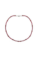 Aethera Baiana Ganet collar necklace featuring intricate gold-toned metalwork with detailed design elements.