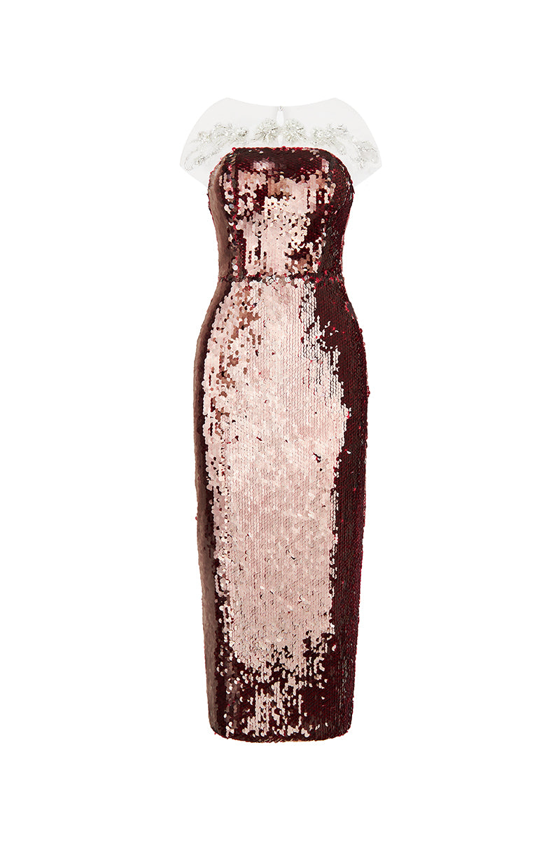 MINIMAL SEQUIN DRESS - CULT MIA
