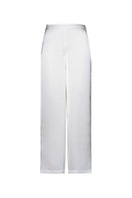 NK Imode Marisa charming ivory silk lounge trousers, soft and elegant loungewear for relaxed comfort.