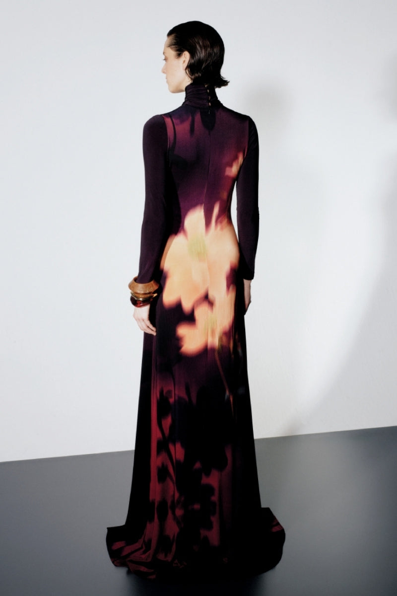 NOVA MAXI DRESS IN AMBER EARTH - CULT MIA