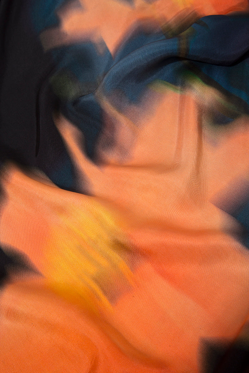 NYRA MAXI DRESS IN AMBER SKY - CULT MIA