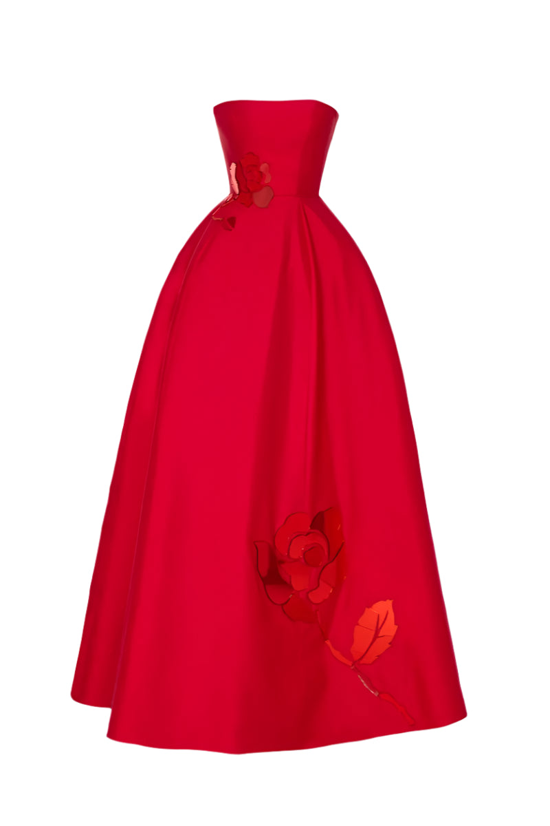 OLIMPA DRESS IN RED - CULT MIA