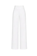 Tinta Latina Olivo Pants in White Pearl, stylish women's pants with a sleek fit and elegant white pearl color.