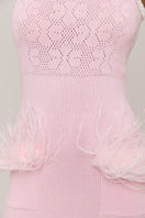 Andreeva Peony Knit Midi Dress with long sleeves and a fitted silhouette, displayed on a neutral background.
