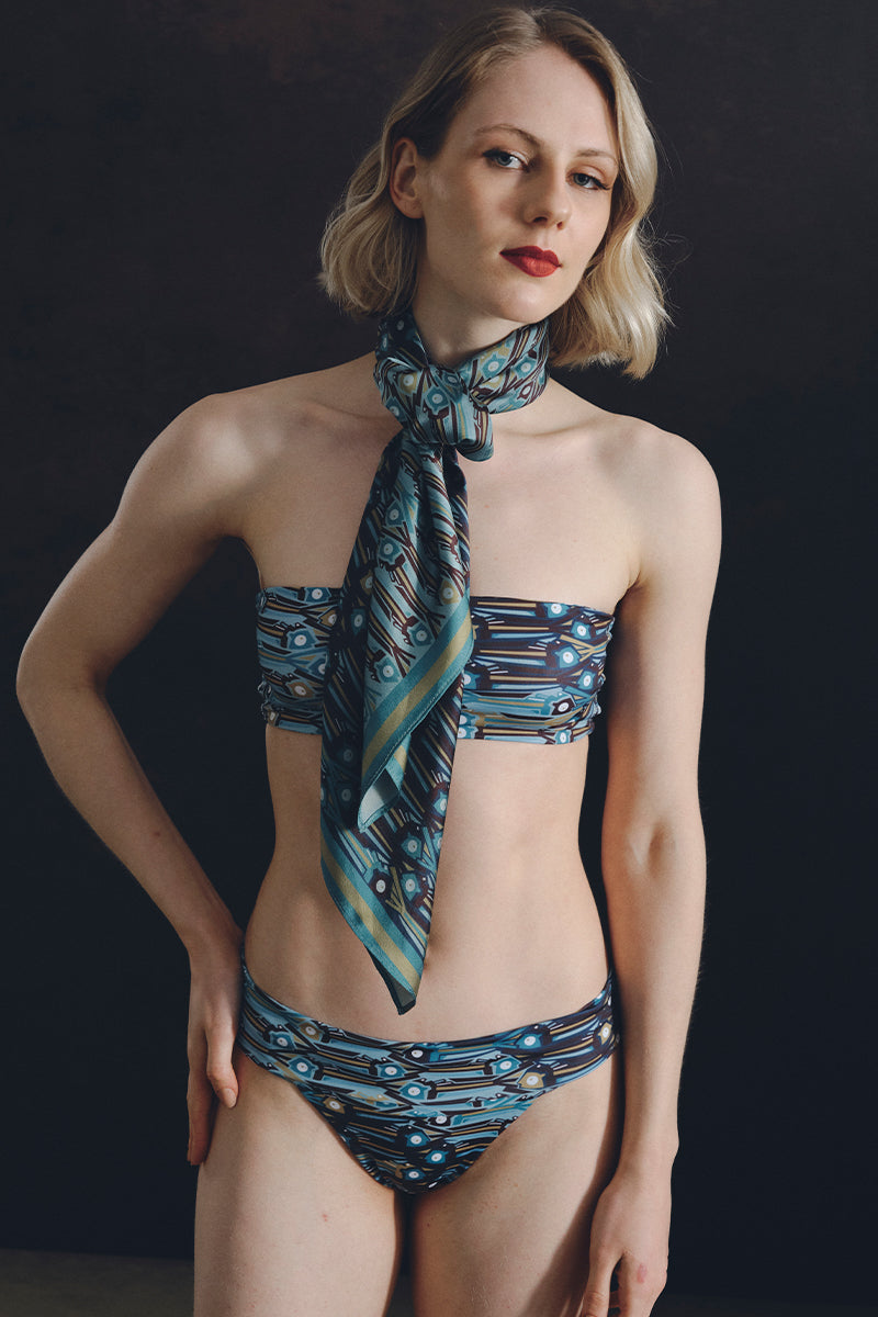 ONDA BIKINI IN AQUA - CULT MIA
